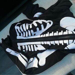 Skeleton Hooded Onesie